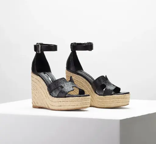 REGINA 1281 PIEL GRABADA NEGRA